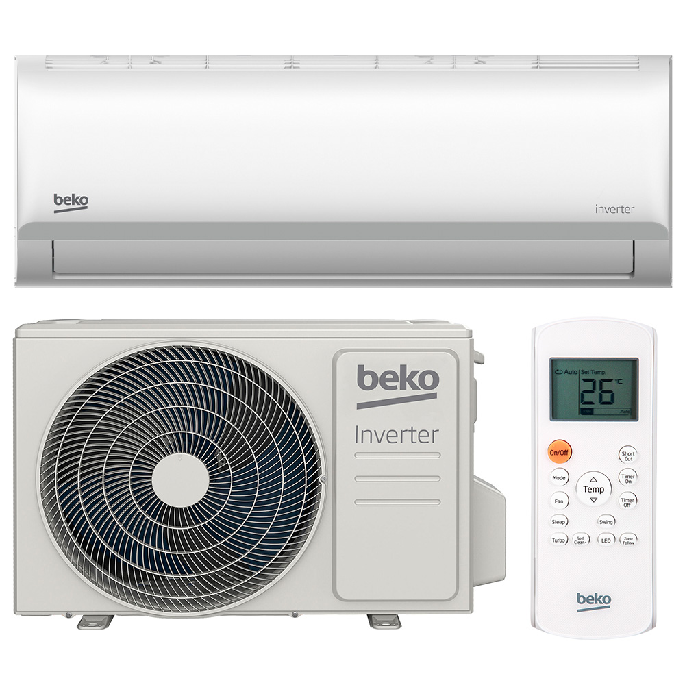 Aparat de aer conditionat Beko BRVPF095/BRVPF096 9000 BTU / 25 m2 / Invertor / R32 / A++ photo 1