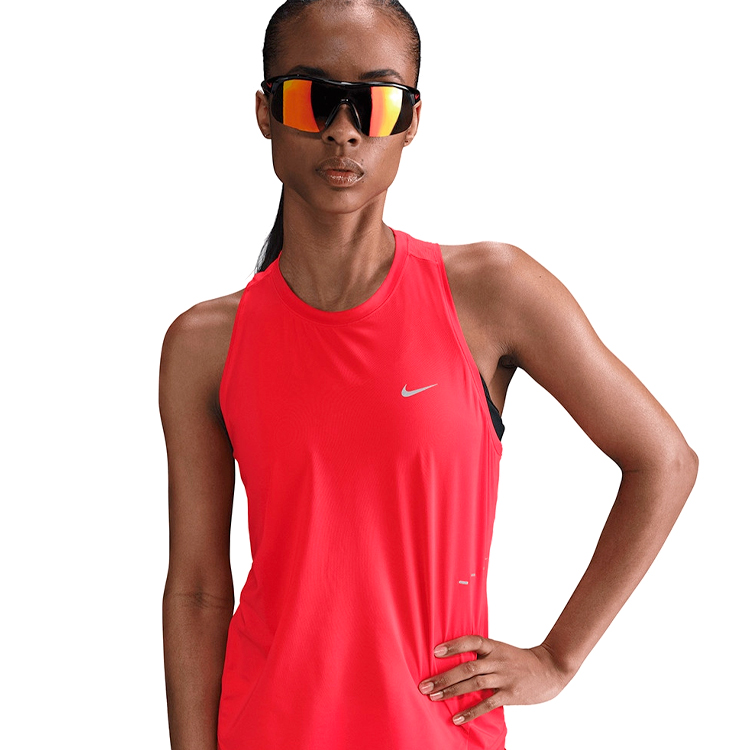 Maiou Nike W NK SWIFT DF TANK TOP / Femei / XS / Rosu photo 1