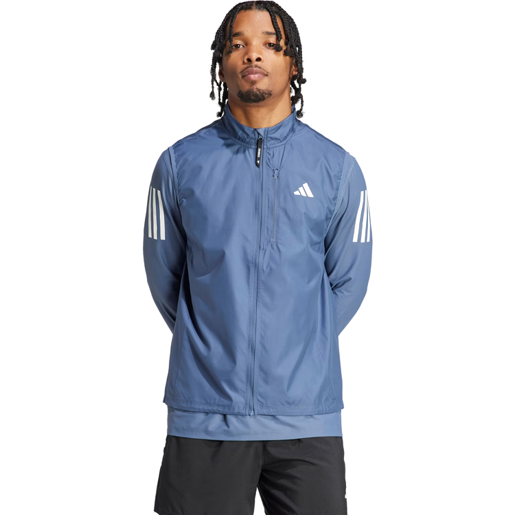 Gilet pt bărbați Adidas OTR B VEST S Albastru photo 5