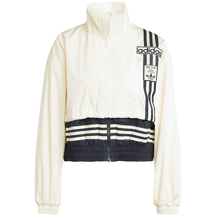 Hanorac Adidas WOVEN TRACK TOP XXS Bej Femei photo 1 Hanorac Adidas WOVEN TRACK TOP XXS Bej Femei photo 1