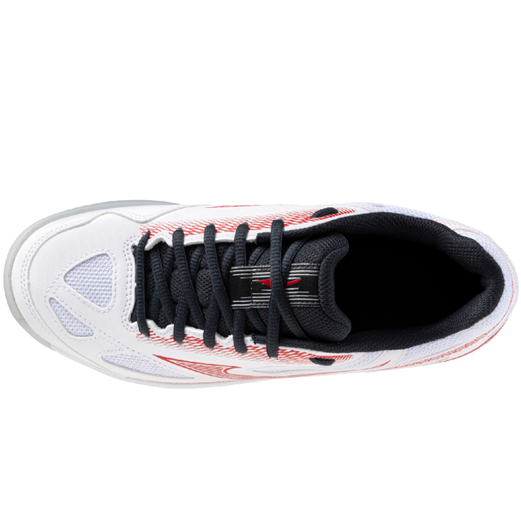 Кроссовки Mizuno STEALTH STAR 2 Jr. / см / Белый/Красный/Черный photo 4