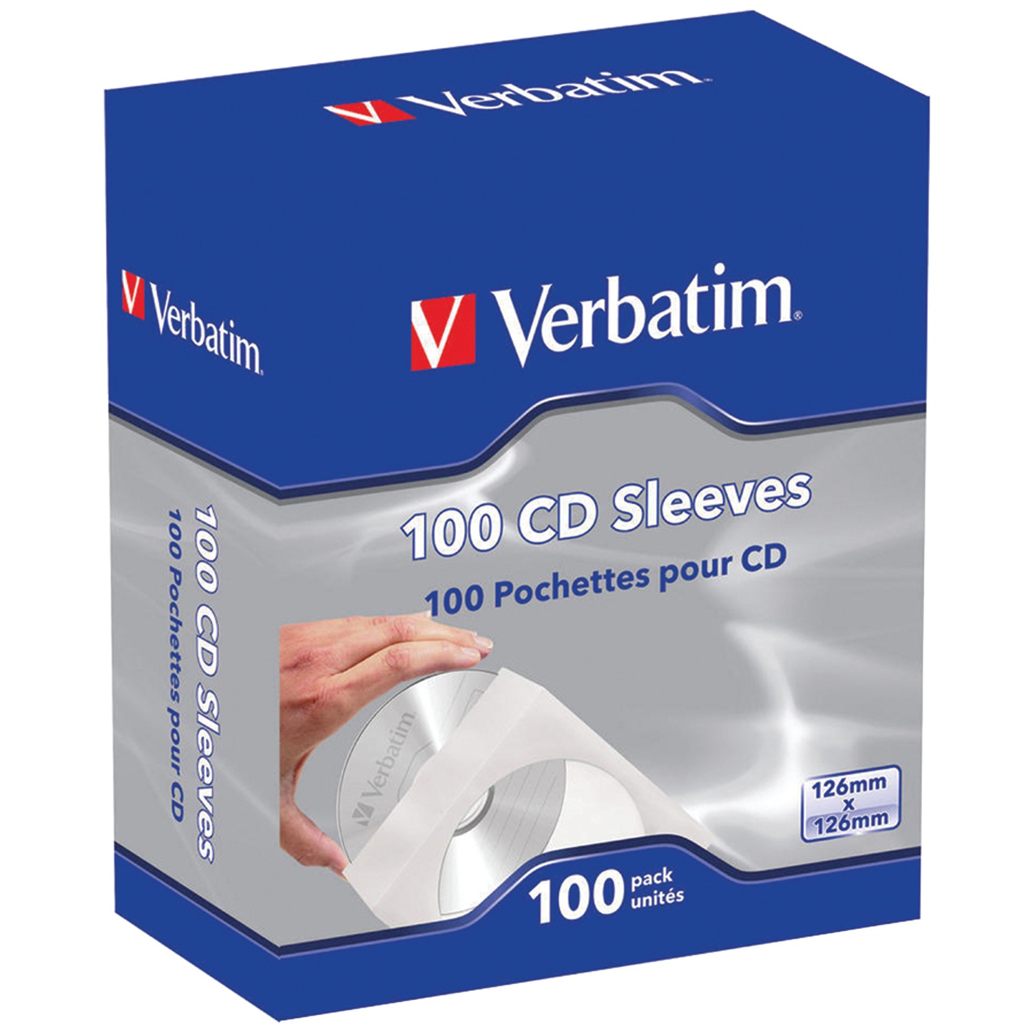 CD-DVD PAPER SLEEVES 100 PACK photo 1 CD-DVD PAPER SLEEVES 100 PACK photo 1