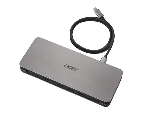 Док-станция Acer ADK230/ 2x HDMI/ 1x DP/  2x USB-C 3.2 gen 1/ 3xUSB-A 3.2 gen1 / RJ-45/ SD Card Reader/ 100W photo 3