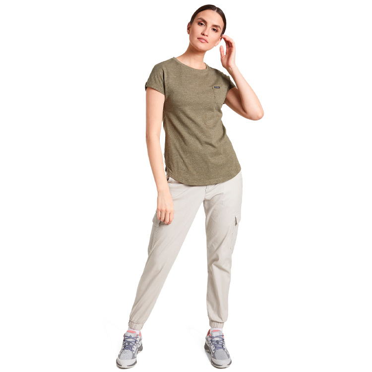 Поло Columbia Cades Cape Tee XS Хаки Женский photo 4