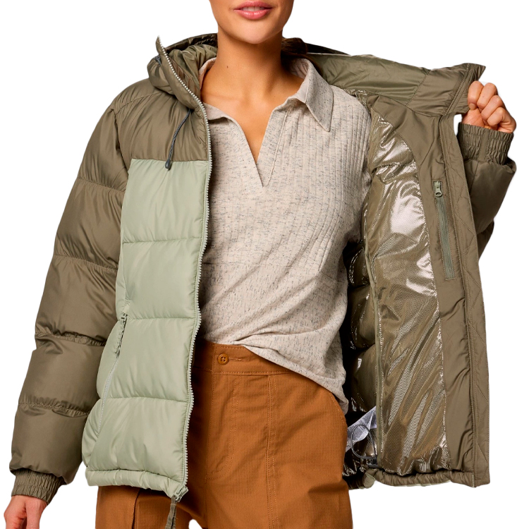 Scurta Columbia Pike Lake II Insulated Jacket XS Verde Femei photo 3