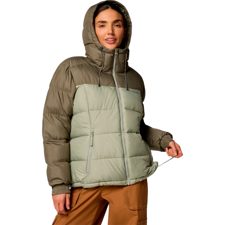 Scurta Columbia Pike Lake II Insulated Jacket XS Verde Femei photo 4