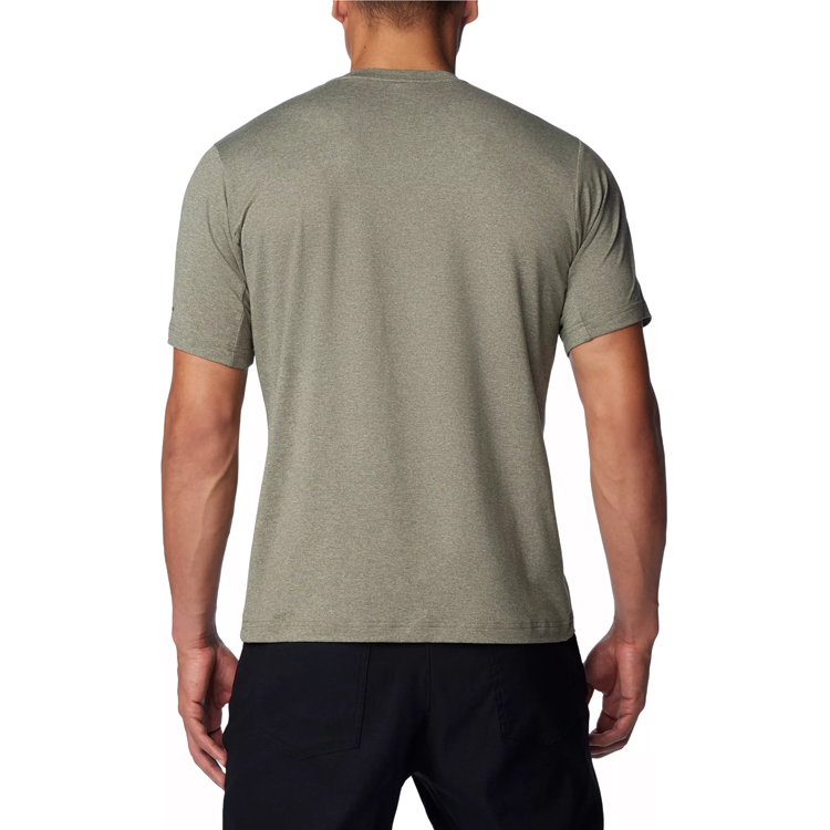Tricou bărbătesc Columbia Tech Trail Crew Neck II S Verde photo 4