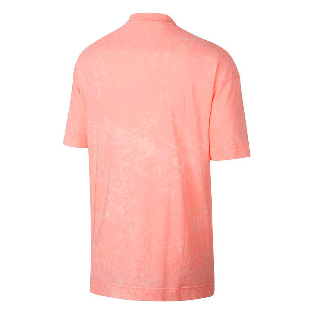 Tricou bărbătesc Nike M NSW CE TOP SS WASH L Galben-rosu photo 2
