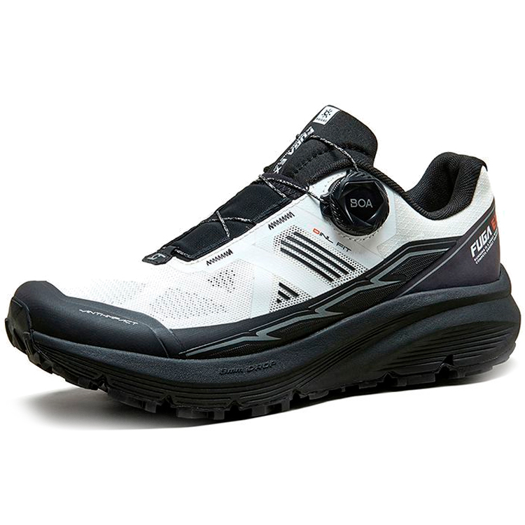 Кроссовки Kailas FUGA EX BOA Trail Running / Мужской / 43 / Белый/Черный photo 4