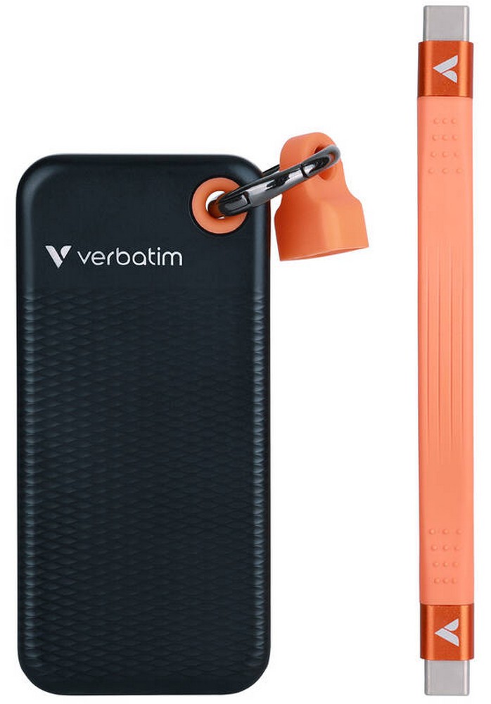 M.2 SSD extern Verbatim 3.2 2TB M.2 Black/Orange VER32197 photo 3