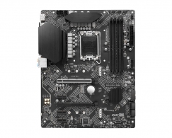 MSI PRO Z690-P DDR4, Socket 1700, Intel® Z690 (13/12th Gen CPU), CPU graphics, HDMI, DP, Dual 4xDDR4-5333, 2xPCIe X16 5.0, 4xSATA3, RAID, 2xM.2 4.0, 1xM.2 E-key for Wi-Fi, 3xPCIe X1, ALC897 HDA / SPDIF, 2.5GbE LAN, 1xUSB-C 3.2Gen2x2, 8xUSB3.2, RGB Mystic  thumbnav 1