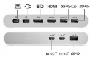 Universal Dock Lenovo 500 USB-C thumbnav 3