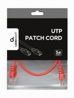 UTP Cat.5e Patch cord, 0.5m, Red thumbnav 2