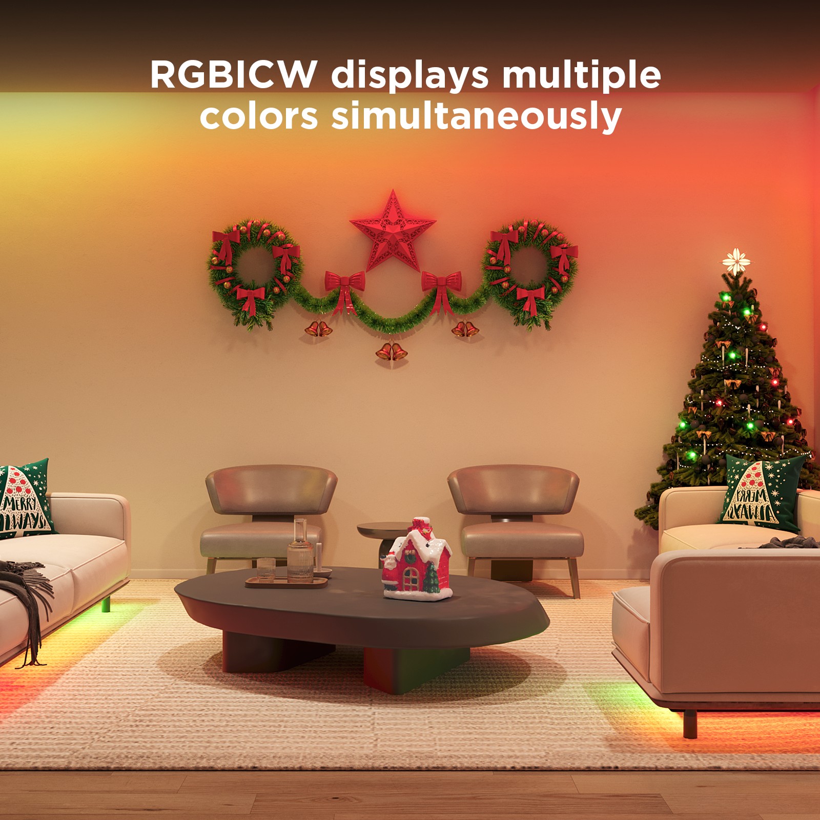 Светодиодная лента GOVEE RGBIC S LED / 5m / Multicolor / Wi-Fi / Bluetooth photo 8