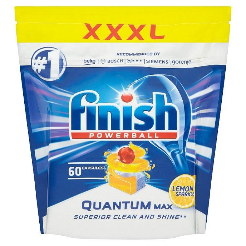 Tablete p/u MSV Finish Quantum Max 60 tab photo 1 Tablete p/u MSV Finish Quantum Max 60 tab photo 1