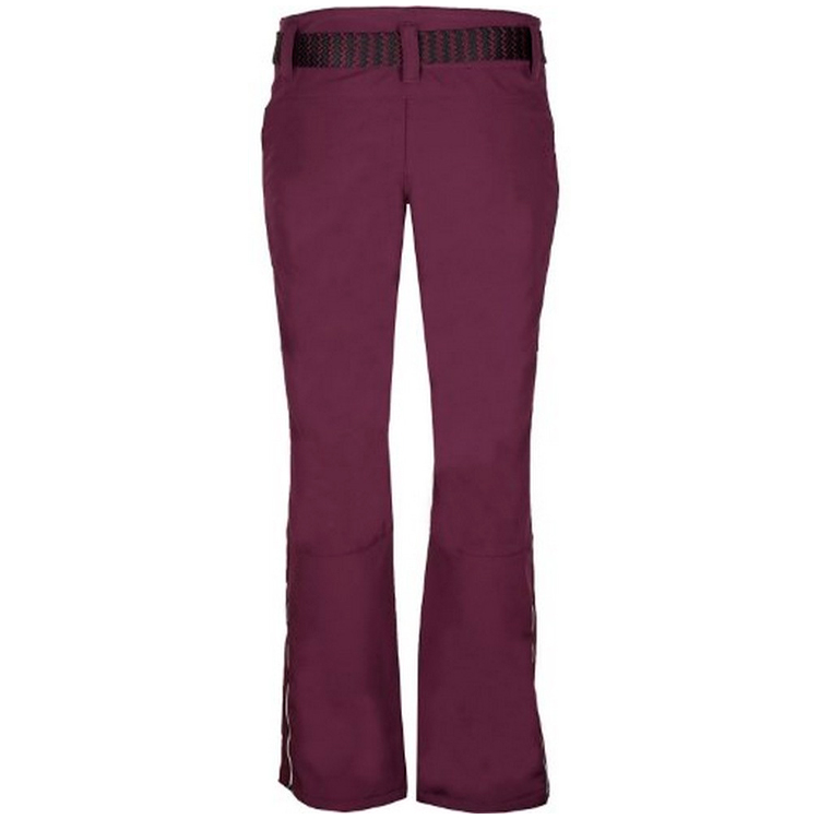Pantaloni Fundango GALENA Softshell Pants / Femei / XS / Bordo photo 2