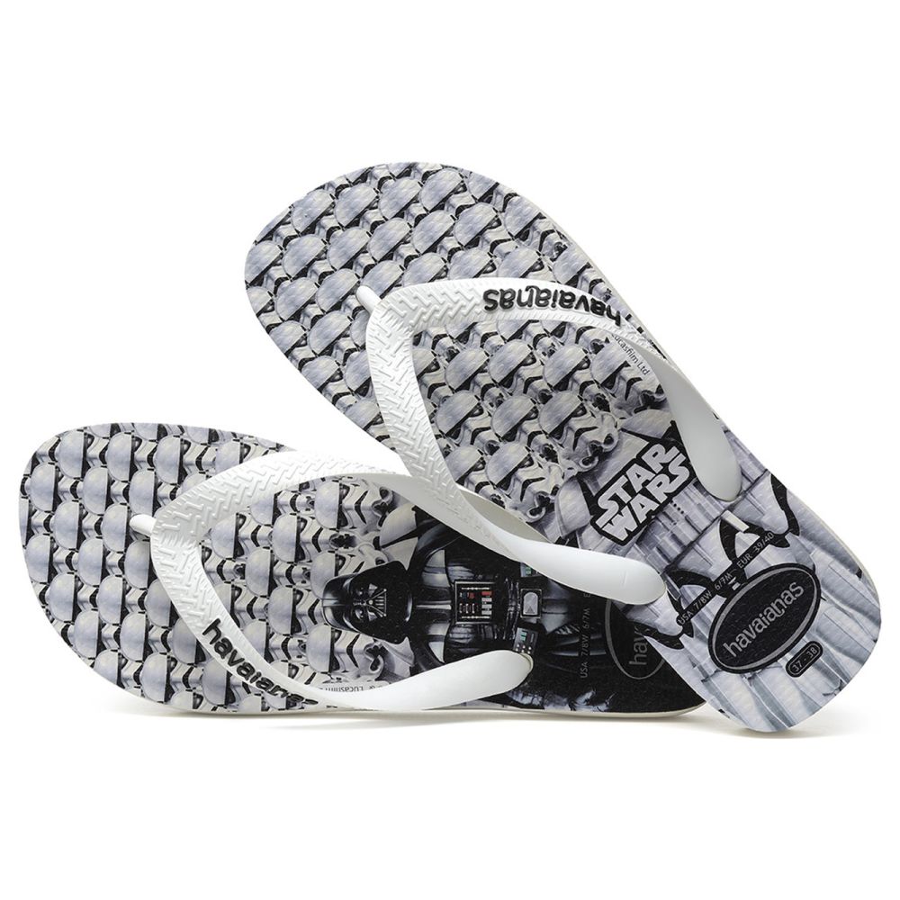 Slapi Havaianas STAR WARS pt Unisex / 33/34 / Alb photo 3