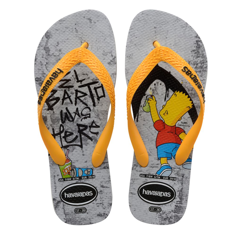 Slapi Havaianas SIMPSONS pt Unisex / 33/34 / Grafit photo 1 Slapi Havaianas SIMPSONS pt Unisex / 33/34 / Grafit photo 1