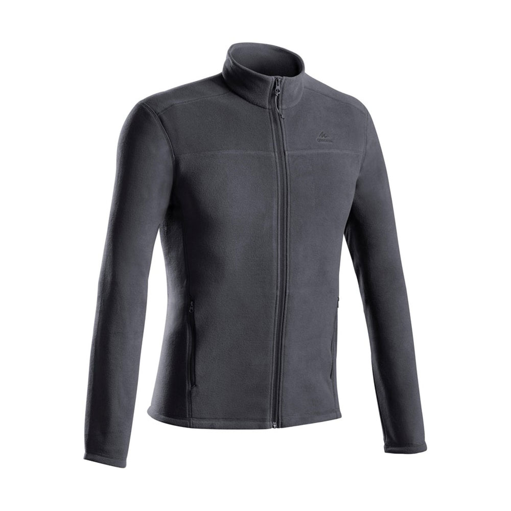 Hanorac pt bărbați Quechua Fleece MH120 S Negru photo 1 Hanorac pt bărbați Quechua Fleece MH120 S Negru photo 1