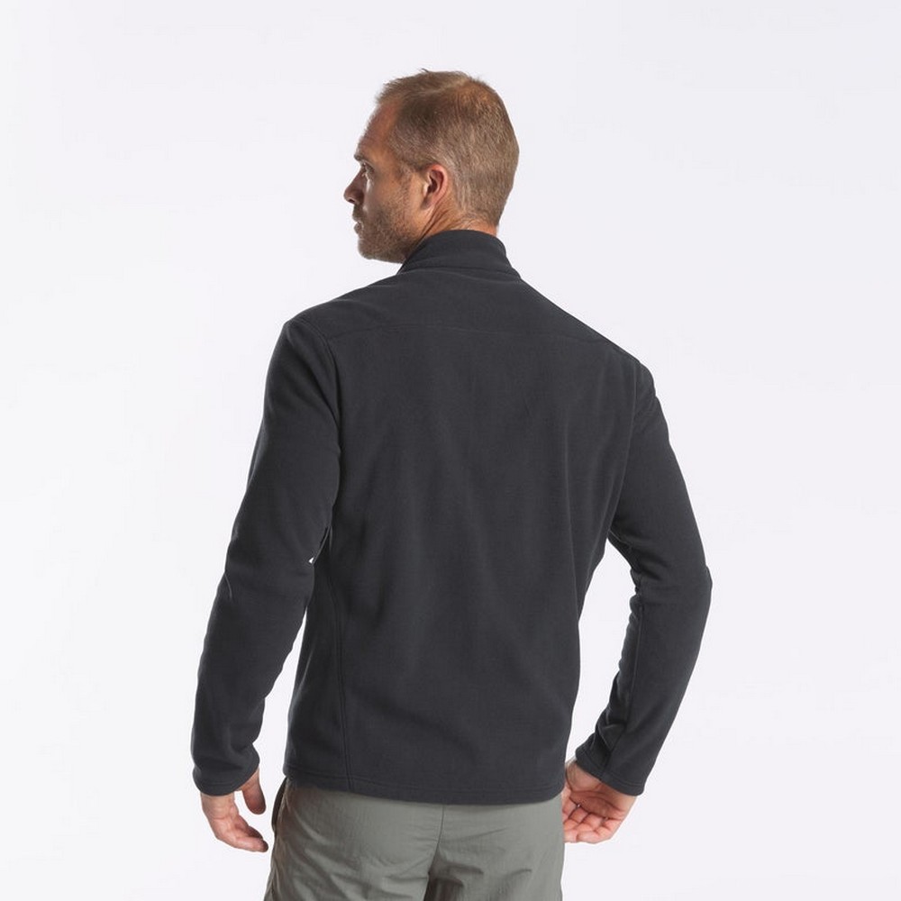 Hanorac pt bărbați Quechua Fleece MH120 S Negru photo 3