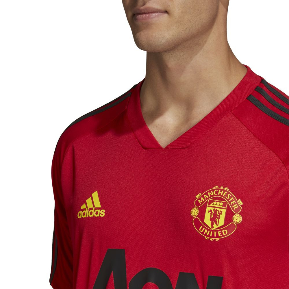 Tricou bărbătesc Adidas MUFC TR JSY S Rosu photo 2