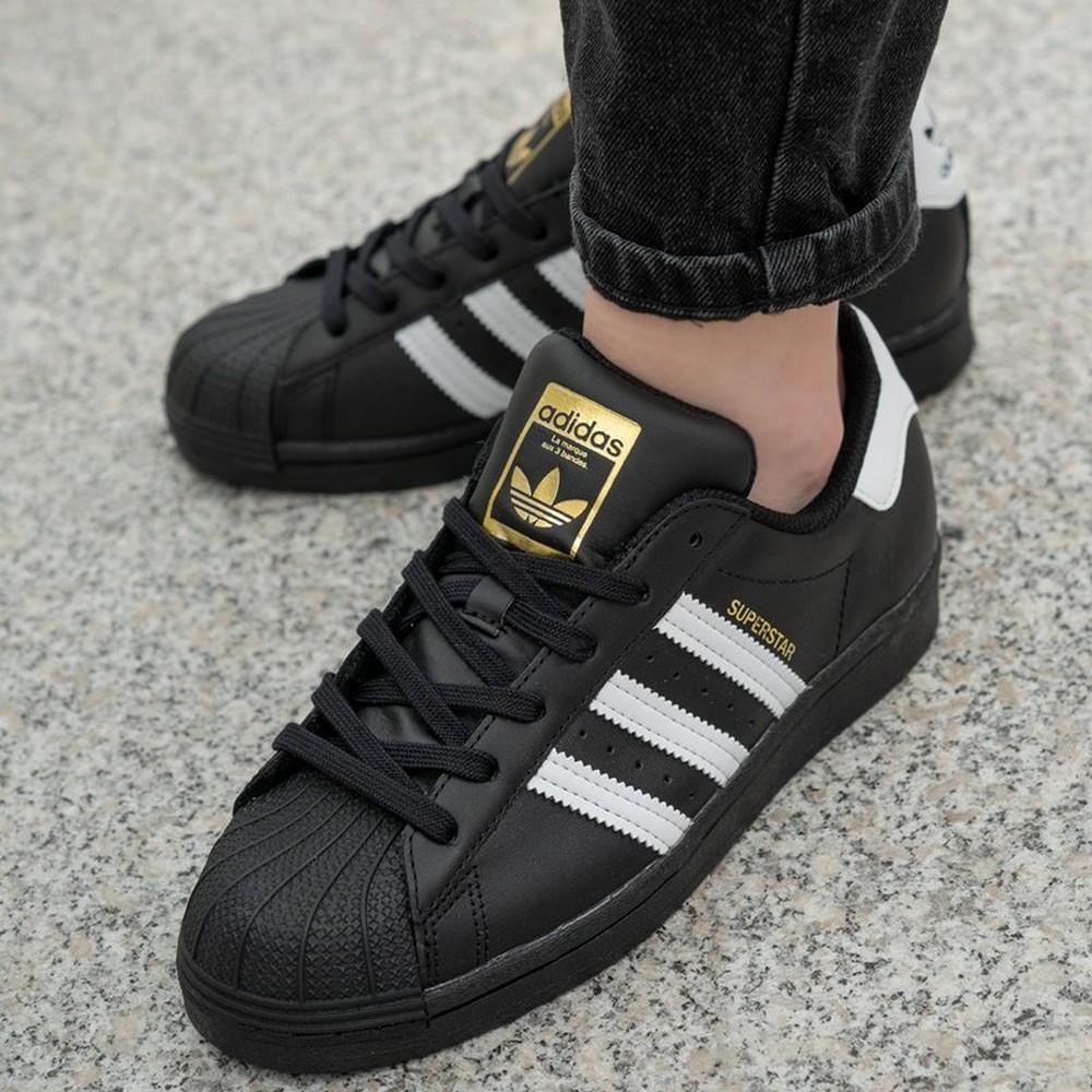Кроссовки Adidas SUPERSTAR J / Мужской / 35.5 / Черный photo 2