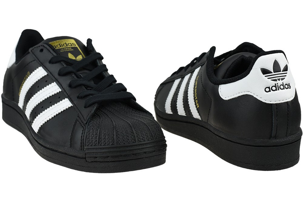Кроссовки Adidas SUPERSTAR J / Мужской / 35.5 / Черный photo 3