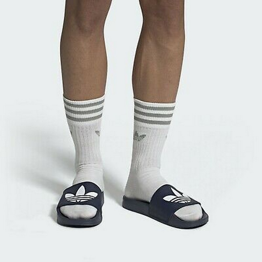 Slapi Adidas ADILETTE LITE pt Barbati / 40.5 / Negru photo 3