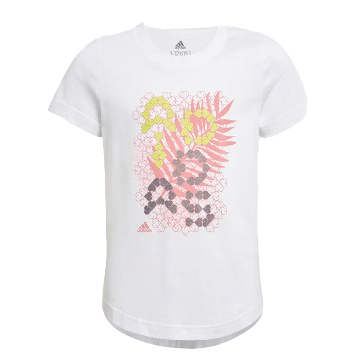 Tricou Adidas TROPICAL TYPE G / Femei / 128 / Alb photo 1