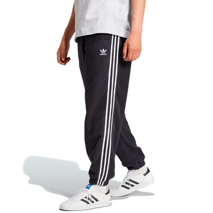 Брюки Adidas Fleece sweatpan S Черный Мужской photo 4