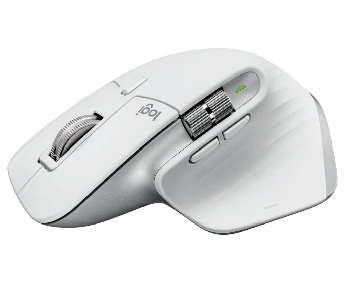 Mouse Wireless Logitech MX Master 3S / 2.4GHz and Bluetooth / 7 buttons / 200-8000 dpi / Pale Grey photo 4