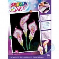 Sequin Art SQ1938 Purple Calla - Lily thumbnav 1