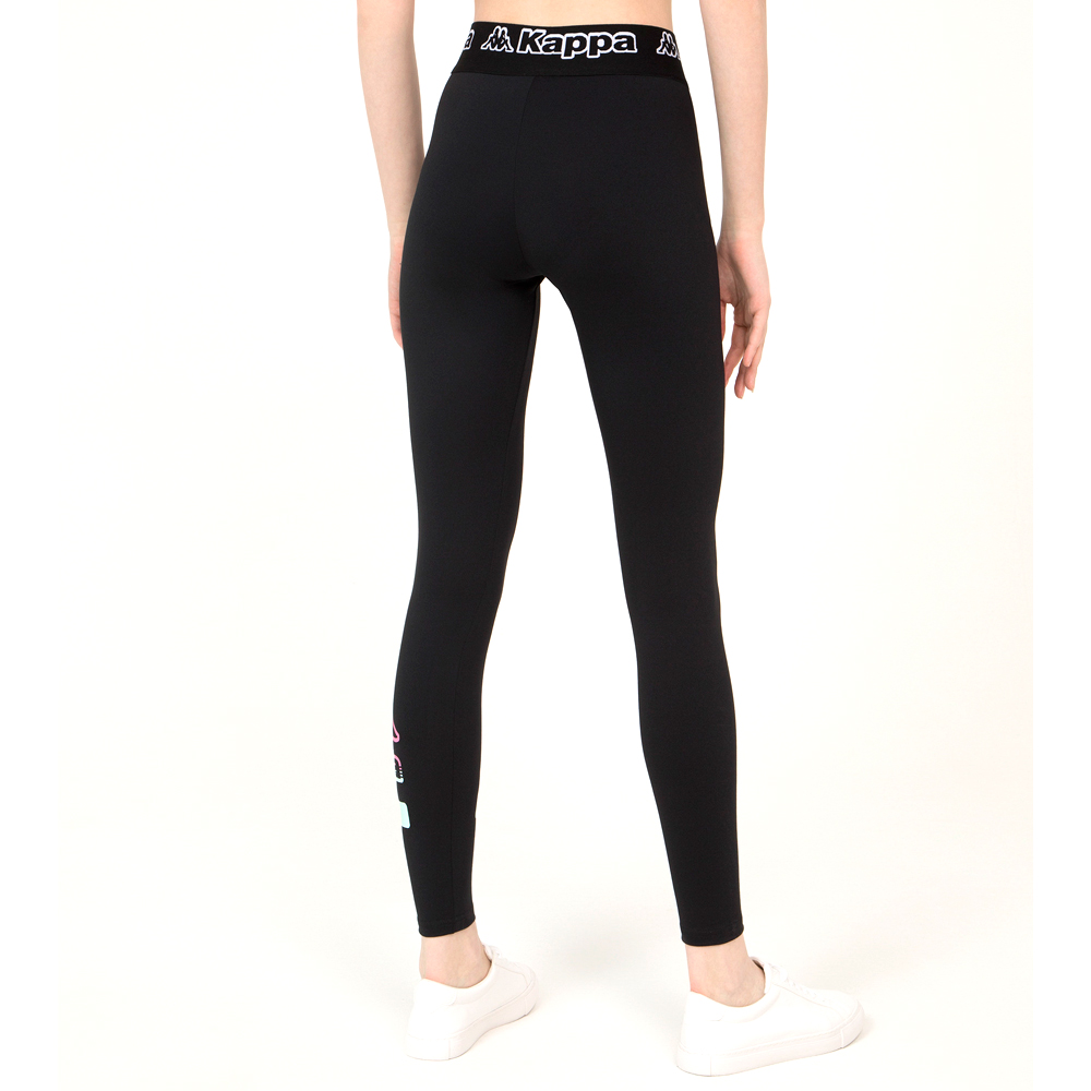Легинсы Kappa Women leggings XS Черный Женский photo 3
