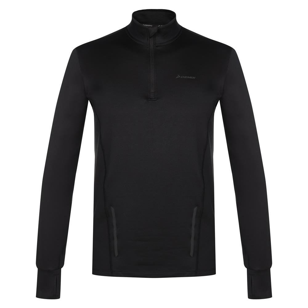 Мужская Толстовка Demix Run Jacket  46 Черный photo 1