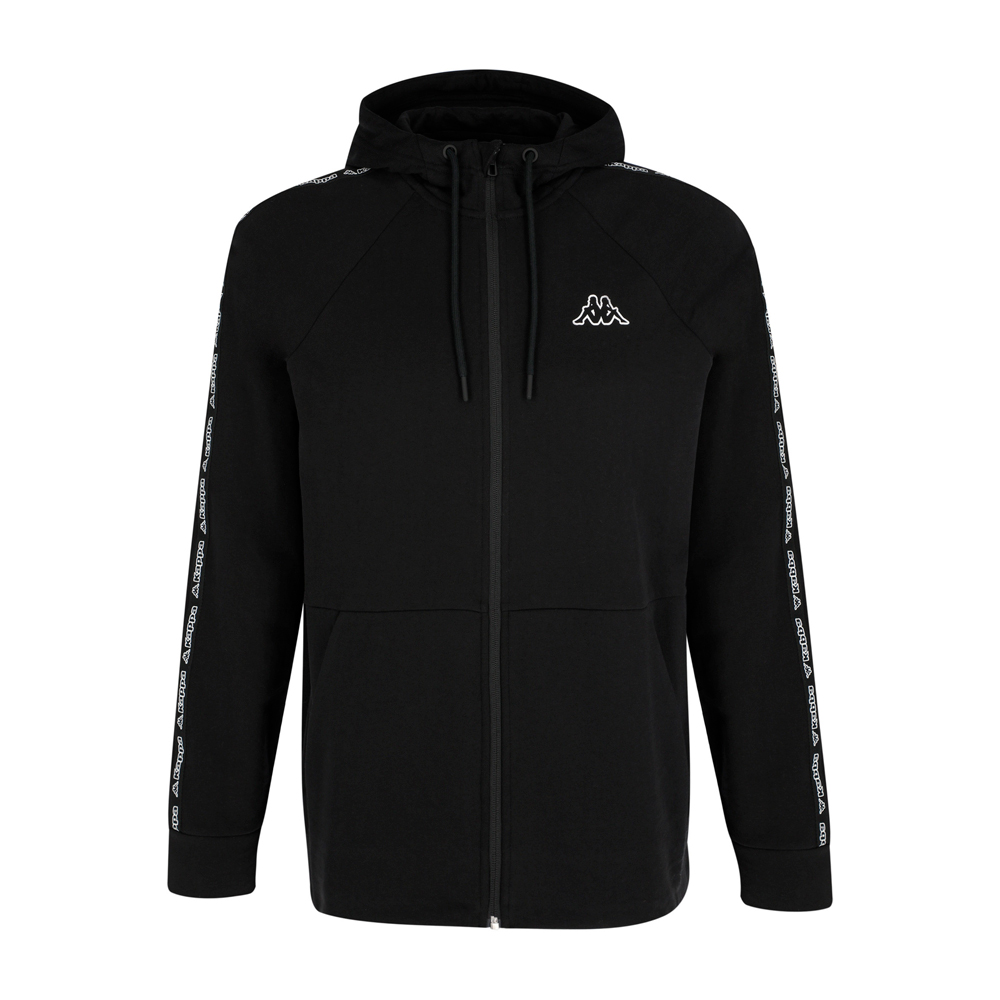 Hanorac pt bărbați Kappa M Hoody KP 44-46 Negru photo 1 Hanorac pt bărbați Kappa M Hoody KP 44-46 Negru photo 1