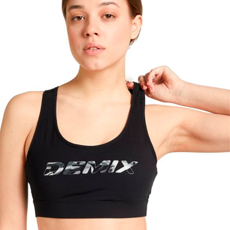 Bra sportive Demix Wmn Bra / Femei / 44 / Negru photo 2