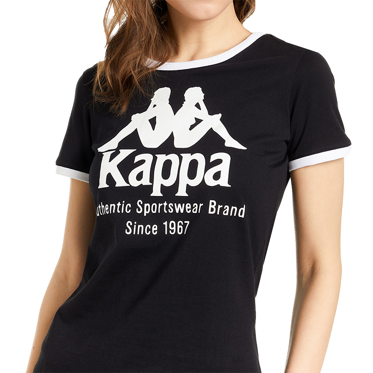 Tricou Kappa W Tee 44 Negru Femei photo 2
