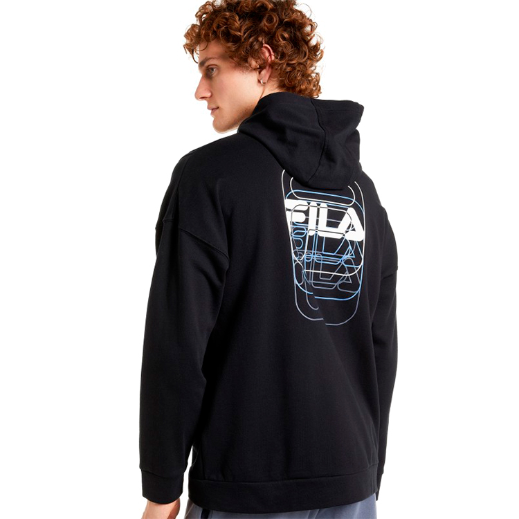 Hanorac pt bărbați Fila JACKET 50 Negru photo 3