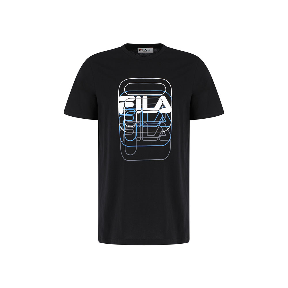 Tricou bărbătesc Fila TEE 46 Negru photo 1 Tricou bărbătesc Fila TEE 46 Negru photo 1
