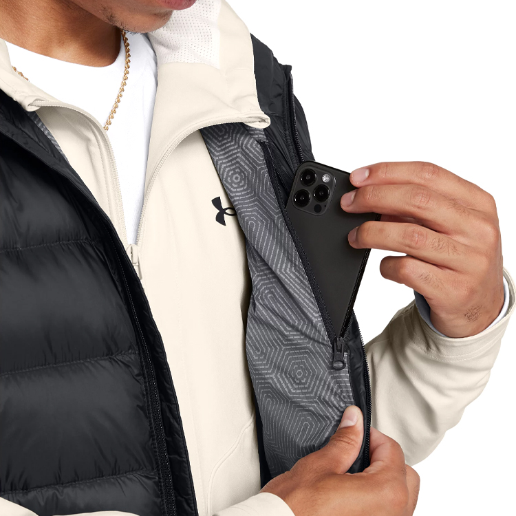 Gilet pt bărbați Under Armour LEGEND DOWN VEST L Bej photo 4