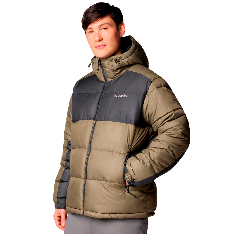 Geacă pt Barbati Columbia Pike Lake II Hooded Jacket S Hachi-negru photo 4