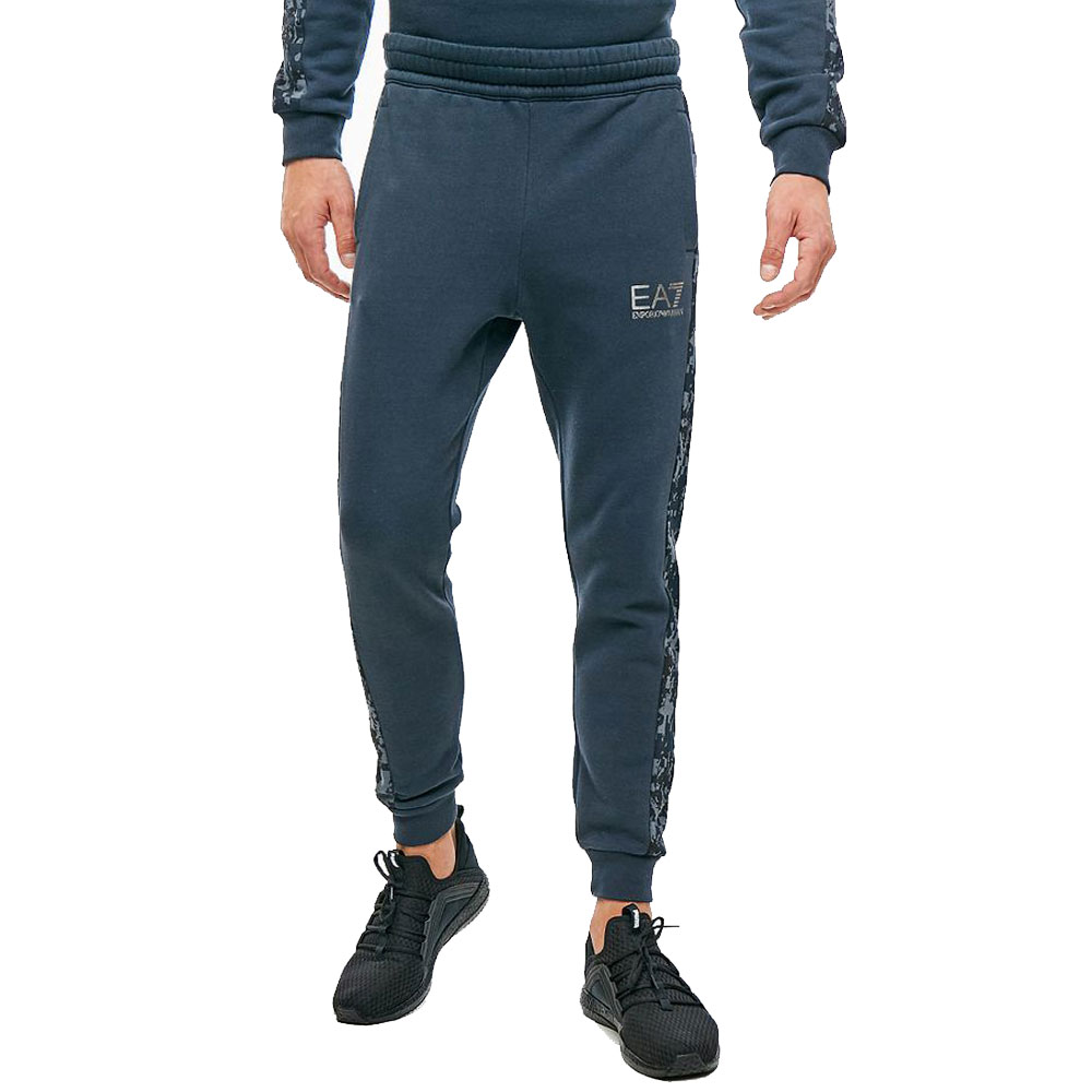 Pantaloni EA7 EMPORIO ARMANI JERSEY TROUSER L Albastru Barbati photo 2