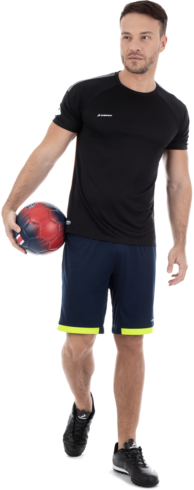 Tricou bărbătesc Demix S Negru photo 1 Tricou bărbătesc Demix S Negru photo 1
