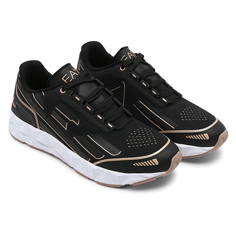 Кроссовки EA7 EMPORIO ARMANI SNEAKER / Женский / 36 / Черный/Золотой photo 2