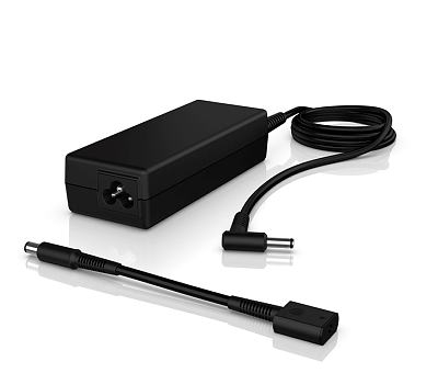 HP AC Adapter - 90W Smart AC Adapter, right-angled (90°) 4.5mm connector allows for connecting in limited spaces and reduces cord bending providing better cable management and longevity photo 1