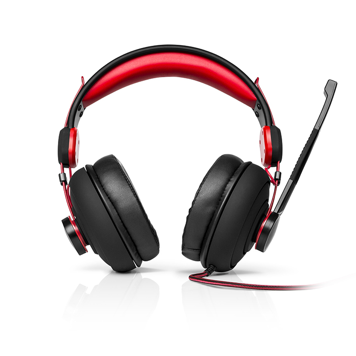 Casti SVEN AP-G888MV, Black/Red photo 2