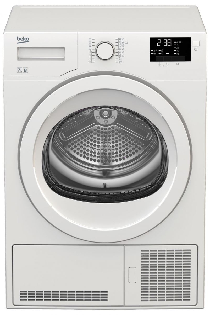 Сушильная машина Beko DU7133GA0 / 7 кг / B / Белый photo 1 Сушильная машина Beko DU7133GA0 / 7 кг / B / Белый photo 1