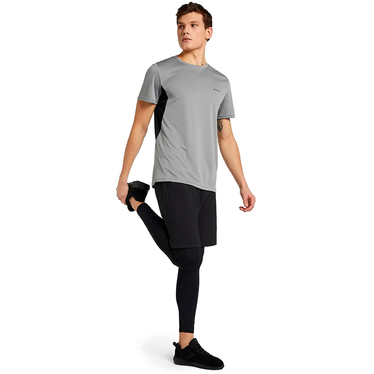 Tricou bărbătesc Demix TEE 48 Gri photo 4