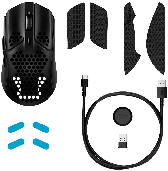 Mouse fara fir HyperX Pulsefire Haste, 4P5D7AA Negru / / Negru photo 4