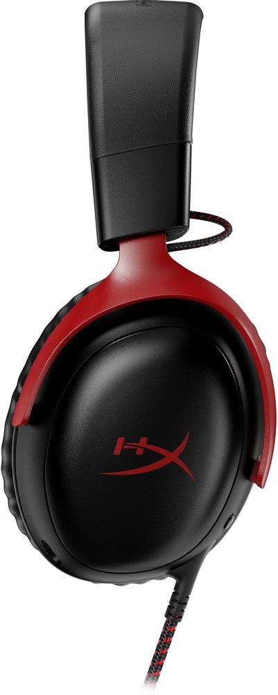 Căști HyperX Cloud III Rosu Cu fir / Gaming / Rosu photo 3